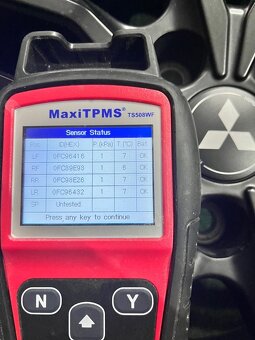 R17 Originál Alu Mitsubishi Outlander / Eclipse - ET 38 - 14