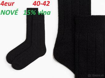 Ponožky New York, Z rebrovaného úpletu, Členkové - 14