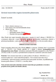 ADOMIS - predáme stavebný pozemok 392m2 Ploské - 14