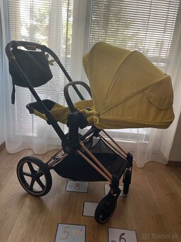 Cybex Priam Mustard Yellow trojkombinacia - 14