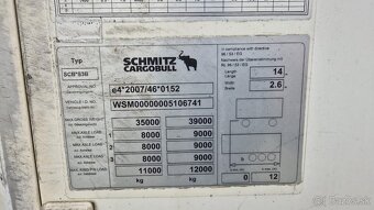 Prodám SCHMITZ CARGOBULL SKO 24/L - 13.4 FP60 COOL - - 14