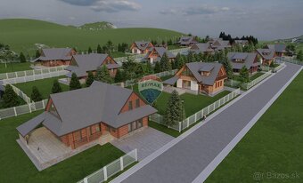 Investuj do prírody – Pozemky a zrubové domy pod Magurou s I - 14