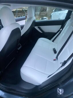Tesla Model 3 LR, tepelné čerpadlo,bílý interiér,LED Matrix - 14