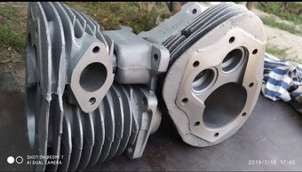 Válce písty těsnění kroužky čepy Ural M72 Dněpr Dneper K750 - 14