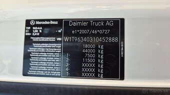 Prodám MERCEDES-BENZ ACTROS 1845 GIGA SPACE EURO 6 - 14