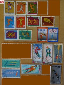 Nádherné poštové známky ŠPORT 2 - 14