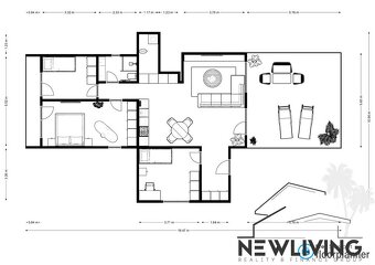 Na prenájom 4iz. apartmán vo Vrbovom nad priehradou Čerenec - 14