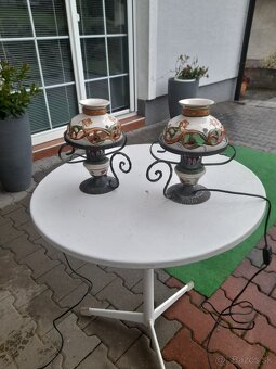 Vysiaca lampa malovana - 14