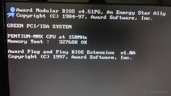 Predám retro počítač Pentium 150MHz MMX - 14
