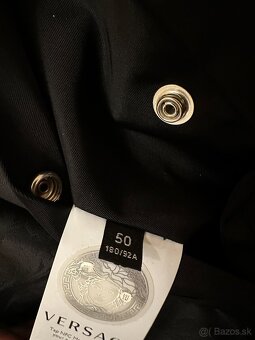 Pánska luxusná kožená vesta Versace - 14