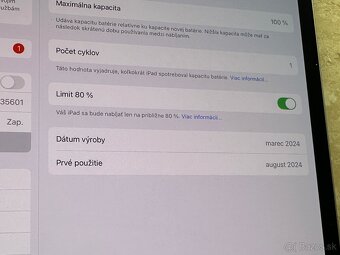 iPad Pro 13 M4 512gb Silver, kapacita: 100% (1 cyklus) - 14