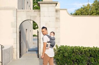 ERGOBABY | ADAPT Nosič Soft Flex Mesh - Graphite grey - 14