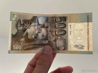 Slovenské bankovky 500 SK - 14