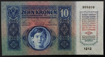 BANKOVKY IV. ČSR PRVÁ REPUBLIKA- I. EMISIA ROK 1919 - 14
