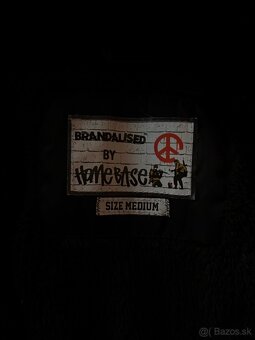 Štýlová zateplená UNISEX bunda s Banksy motívom - 14