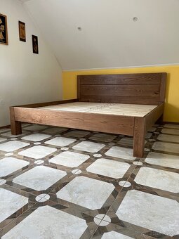 Dubová posteľ 180x200cm - 14