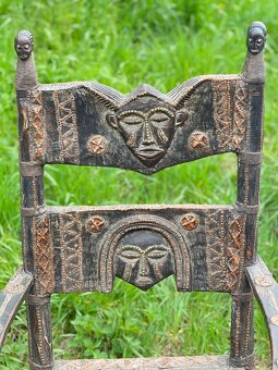 Africke drevene kresla - Chokwe - 14