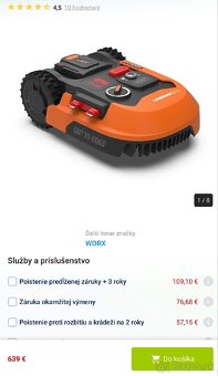 Worx Landroid M500 plus WR165E v plnej vybave a zaruke - 14