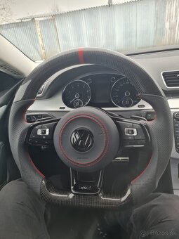 VOLANT VOLKSWAGEN R RLINE GTD GTI - KOZA / KARBÓN - 14