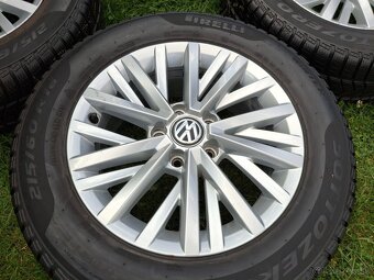 16" ALU 5x112 orig VW  +  215/60 r16 do 8,5mm,REZERVE - 14