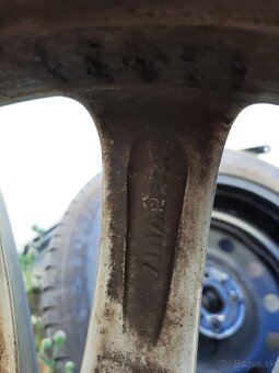Disky 17" 7J 4x98 58 ET31 s pneu 225/45 R17 - 14