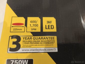 Stanley FatMax SFMEE500S, 750W, 1x použitá + brúsne kotúče - 14