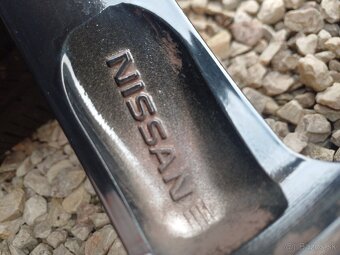 Orig. hliníkové disky Nissan R18, 5x114,3 - 14