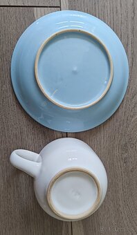 Retro sady na kavu - 6 tanierikov a 6 salok - 14