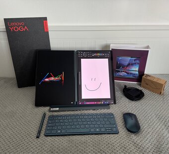 Nový Lenovo Yoga Book 9 13IMU9 2X OLED dispej- 34m. záruka - 14