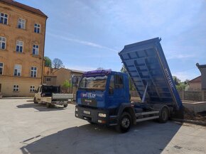 Preprava sypkých materiálov - NOSNOSŤ 8T - 14
