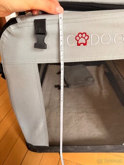 Prepravka na psa 65x46x48 cadoca L - 14