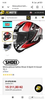 Shoei X-Spirit 3 Assail TC-1 - 14