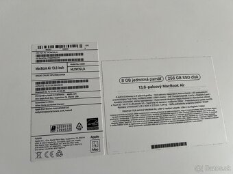 MacBook Air 13” M2 256Gb 8GB ram space gray - 14