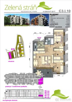4 izb. novostavba, 2x parkovanie, pivnica - 14