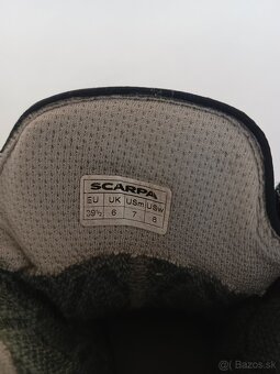 SCARPA goretex turisticke topanky VIBRAM velkost 39,5 a 38 - 14