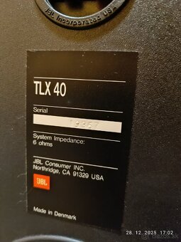 JBL TLX 40...6ohm...125W...200mm basaky - 14