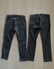 Značkové pánske košele a nohavice, velkosť M - 14