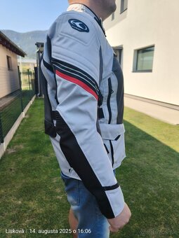 Pánska bunda CLOVER bunda VENTOURING-3 WP AIRBAG black/grey - 14