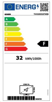 32" Smart LED TV GoGen model TVH32R552STWEB - 14