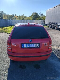 Skoda Fabia I combi 1.4 TDI 51kw červená - 14