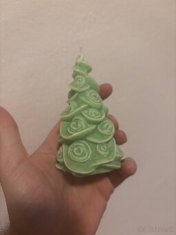 Ručne robené Vianočné sviečky - 14