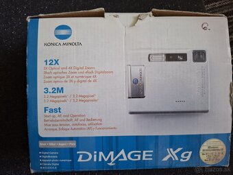 Konica Minolta DiMAGE Xg digitálny fotoaparát, 2ks - 14
