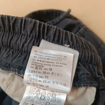 Carhartt cargo jogger tmavosivé washed black cargo nohavice - 14