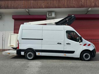 Renault Master 2,3 125 dCi plošina KLUBB K32 12,5m - 14