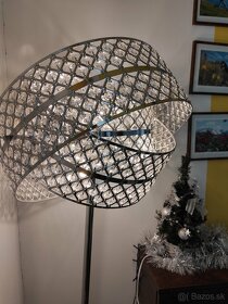 Krištáľovä stojanova lampa - 14