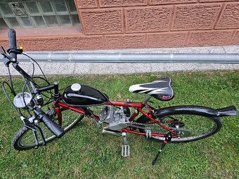 Motobicykel 80ccm benzín 2 takt. - 14