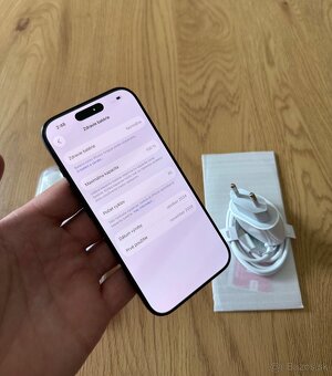 iPhone 16 Pro 128 gb Black Titanium v záruke +príslušenstvo - 14