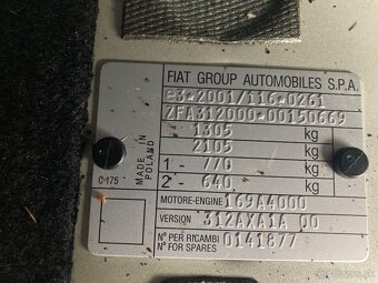 FIAT 500 1.2 BENZIN 51 KW NAJ.120000 KM MÓD ROK 2009 - 14