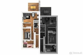 3-izbový Apartmán č.1, plocha: 80,36m²-pri Golfovom ihrisku. - 14