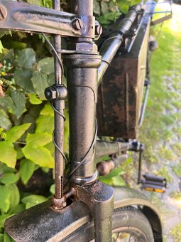 Starý vojenský bicykel - Truppenfahrrad - 1943 - 14
